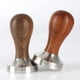 thumbnail image 2 of Tamper de Tamper Espresso plana, plana de material acero inoxidable con de . Tamper - color 51mm Marrón oscuro 51 mm perfecl sabotaje de café, 2 of 6