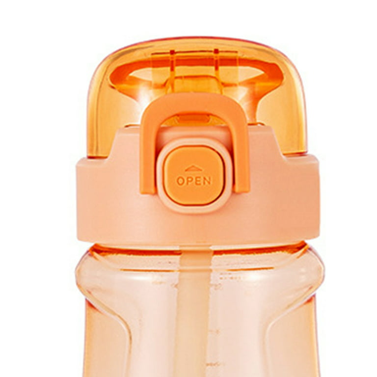 AURORA TRADE Water Bottle with Straw Kawaii 400ml/550ml Aesthetic Water  Bottle for Women Cute Plastic Water Bottles for Travel/Long Distance
