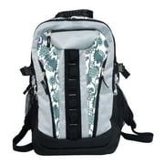 Grey Floral Sport Backpack