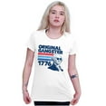 thumbnail image 5 of OG President Washington 1776 Joke Womens Slim Fit Graphic Tee Brisco Brands S, 5 of 6