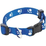 WestminsterPet Westminster Pet Paw Print Dog Collar 5/8X10-16PAW REFL
