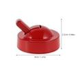 thumbnail image 2 of Raindrops Red Metal Push Start Button Cover for Car Interior, Stylish Design with Easy Installation, and Sleek Upgrade, 2 of 8