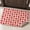 B, variant on XaaKee Doormat, Daisy Bow Coquette Grid Front Door Mat, Non-Slip Rubber Backing Outdoor Rug For Entryway, 20x31inch