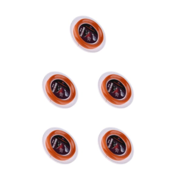 Eigraketly Cuerda de raqueta de bádminton de nailon duradero de alta flexibilidad naranja Type2 NO2