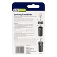 thumbnail image 5 of Ezy Dose - Nylon Locking Pill Organizer, Black Travel Container (Medium), 5 of 5