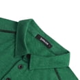 thumbnail image 6 of Thrilos Short Sleeve Polo Shirts for Men Casual Button Down Shirts Knit Solid Color Golf Shirts, 6 of 8