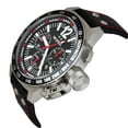 thumbnail image 2 of CE1016 Men's CEO Canteen Black Dial Black Leather Strap Chronograph Watch, 2 of 3