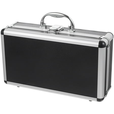 

BESTONZON Lockable Tools Case Portable Aluminum Alloy Box Carrying Case Tools Container