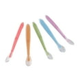thumbnail image 3 of Acorn Baby Spoons Bright 5pk - Baby Feeding Spoon Promotes Independent Feeding, 3 of 3