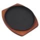 thumbnail image 1 of WORGEOUS Parrilla antiadherente para barbacoa, sartén para barbacoa, parrilla para carne, parrilla para estufa, parrilla para cocina de inducción (redonda de 19CM), 1 ud., 1 of 8