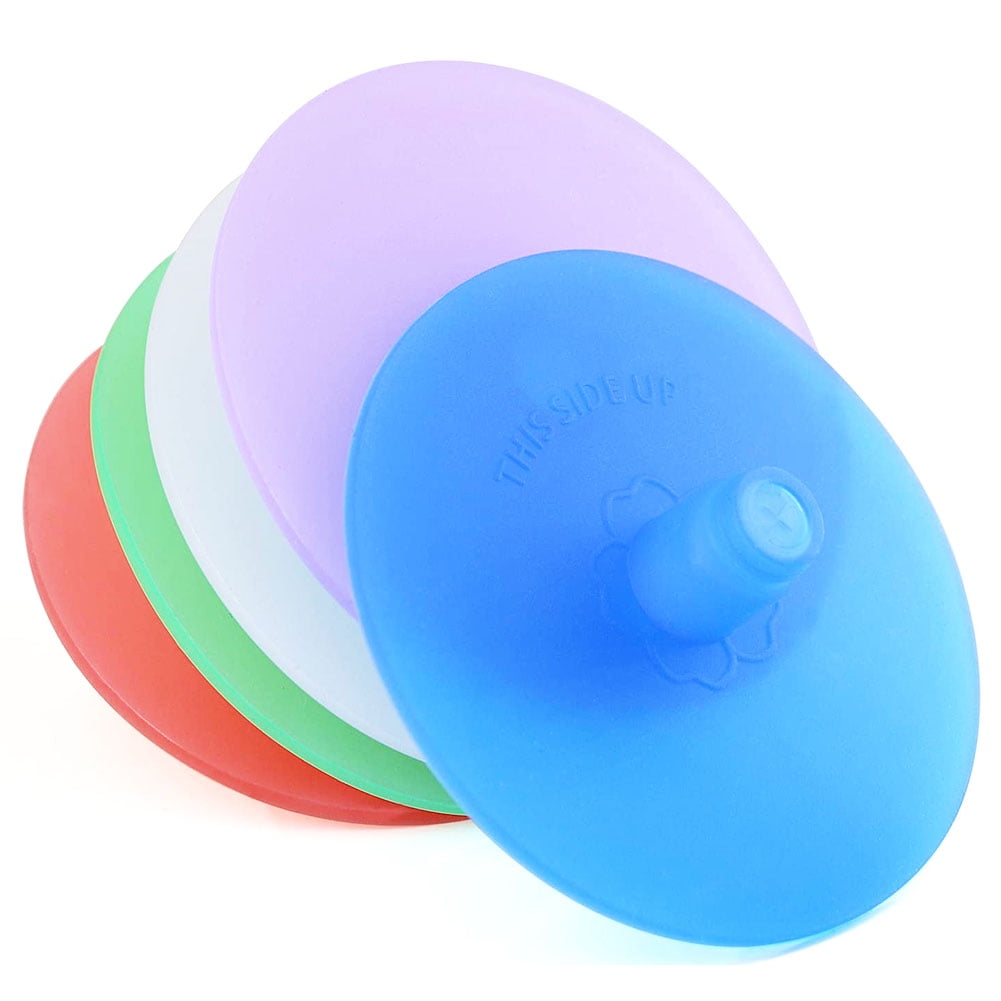 qianli 5Pcs Silicone Waterless Fermenting Airlock Lids Covers for Wide