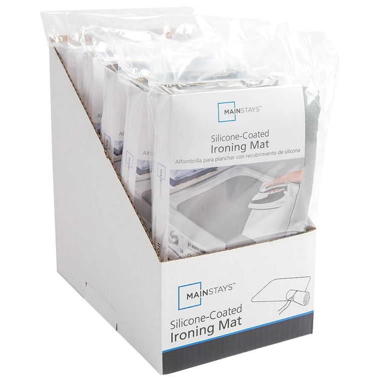 Mainstays Silicone Coated Ironing Mat, 27.5x21 Gray photo 4