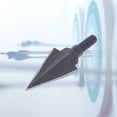 thumbnail image 3 of Archery Broadhead 100 Grains Carbon Steel Hunting Compound Recurve Swallow Tail, 3 of 5