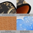 thumbnail image 2 of Gold Clocks Machines Kitchen Mats Non Slip Standing Desk Mat Runner Rug Washable Kitchen Rugs for Floor 2PCS, 2 of 7