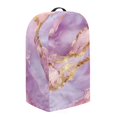 thumbnail image 4 of FKELYI Blender Dust Cover Kitchen Appliance Covers Marble Purple Gold Print Water Resistant Mixer Protective Cover with Top Handle for Coffee Maker Stand Mixer, 4 of 6