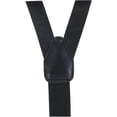 thumbnail image 4 of CTM  Coated Leather Button-End Y-Back Suspender with Bachelor Buttons (Men), 4 of 7