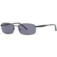 thumbnail image 1 of Stetson SU8207P-021 Rectangular Polarized Black Steel Sunglasses, 1 of 1