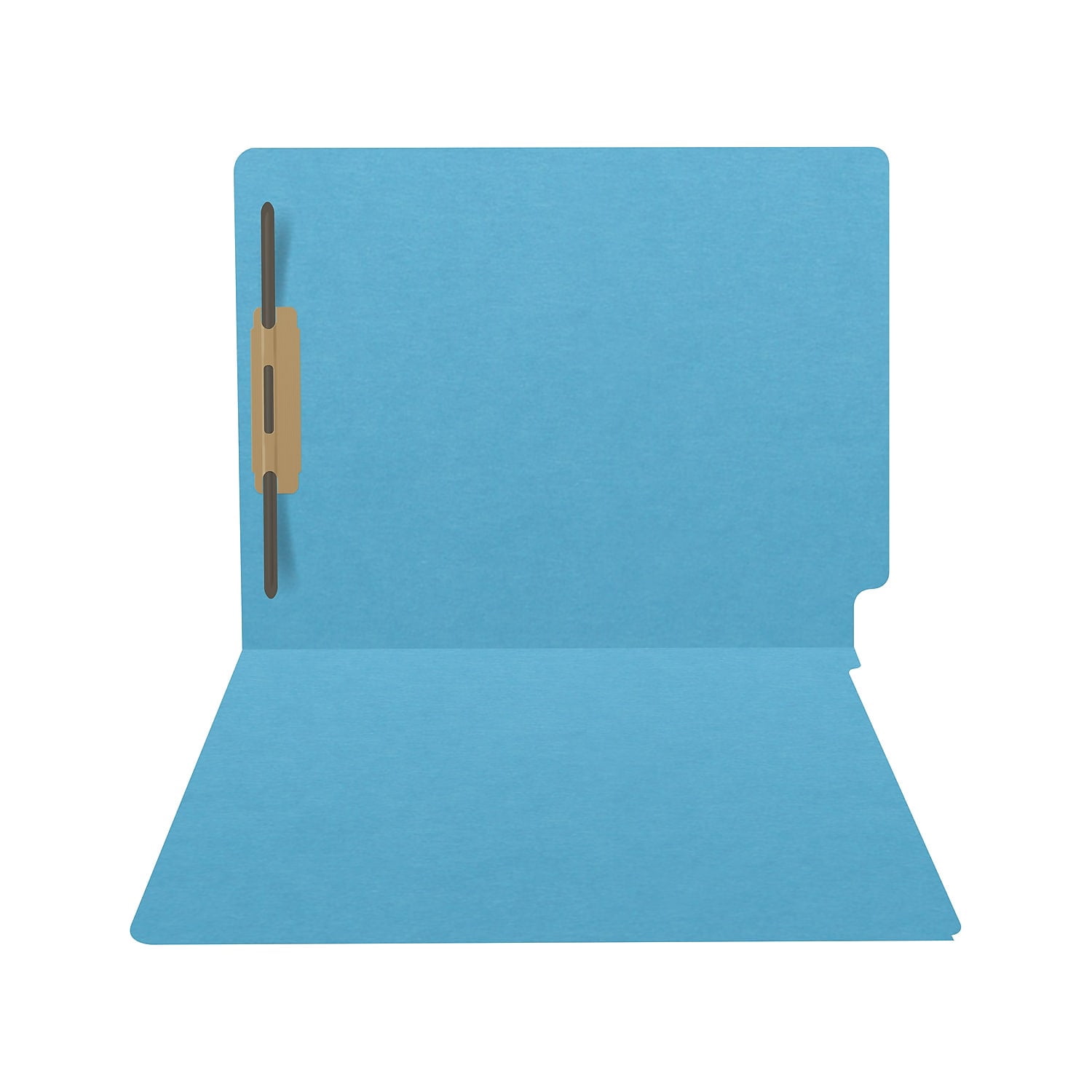 Medical Arts Press Heavy Duty End Tab File Folder Straight-Cut Letter Size Blue 40/Box (S-09461-DBL)