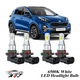thumbnail image 1 of Compatible con Kia Sportage 2017-2021 2022 Kit de bombillas LED para faros (combo de luz alta y baja) (Paquete de 4), blancas 6500K 10,000LM súper brillantes, plug and play, 1 of 10