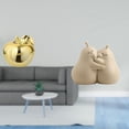 thumbnail image 2 of Escultura de fruta, estatua decorativa, figura de cerámica, sujetalibros, adorno, vidriada lisa, diseño único, adecuado para estanterías de, 2 of 8