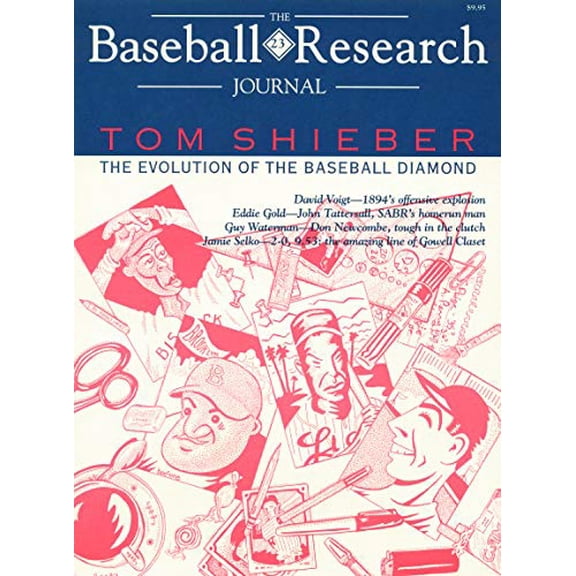 Pre-Owned The Baseball Research Journal (BRJ), Number 23: The Evolution of the Baseball Diamond (Paperback) 0910137579 9780910137577
