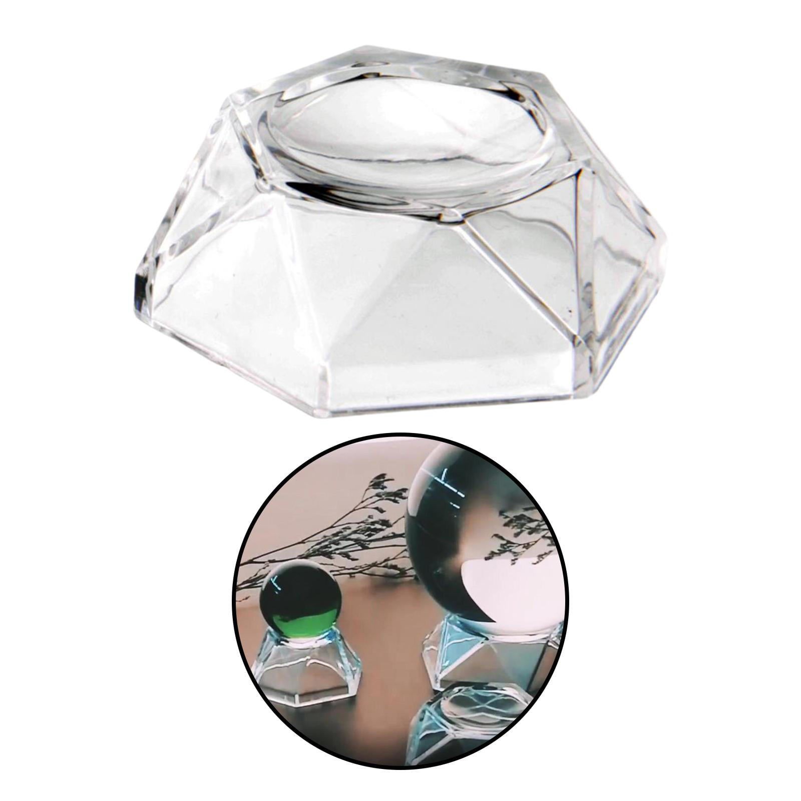 MEDIUM Plastic Display Rings Stands for Quartz Crystal & Stone Spheres 5 