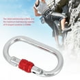thumbnail image 3 of O Shape Carabiner, Corrosion Resistance Heavy Duty Carabiner, For Hammocks Outdoor, 3 of 8
