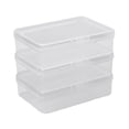 thumbnail image 2 of veasfak Carry Storage Box Multifunctional Rectangular Box for Jewelry Beads Cosmetic 3pcs, 2 of 9