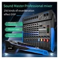 thumbnail image 2 of With Power Amplifier Professional USB Integrated Sound Box Equalizer Mixing Console Eequipment, 2 of 5