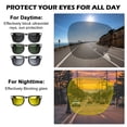 thumbnail image 5 of 4PCS Polarized Clip for Ray-Ban Meta RW4006/RW4012 Series & Gen 2 (M Size, 50-22), Color Changing Clip Set for Meta Smart Glasses UV Protection, Discoloration Clip for Meta, Black+Green+Blue+Silver, 5 of 10
