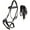 Brown/Beaded, variant on Horse Western Padded Leather Beaded Bitless Sidepull Bridle 77RT23BR-F