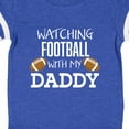 thumbnail image 4 of Inktastic Watching Football with My Daddy Boys or Girls Baby Bodysuit, 4 of 5