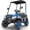 Blue, variant on 24V 4-Seater Kids Electric Golf Cart, 4WD Ride-On Car with Remote, Awning, Suspension & Music Features