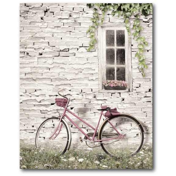 Courtside Market Ready for a Bike Ride Gallery-Wrapped Canvas Wall Art, 16x20