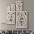 thumbnail image 4 of Christmas Folk Tree Premium Gallery Wrapped Canvas - Ready to Hang, 4 of 9