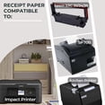 thumbnail image 2 of Rollos de papel para recibos BAM POS, 1 capa, 3 x 150 cm, 24 rollos, 2 of 6