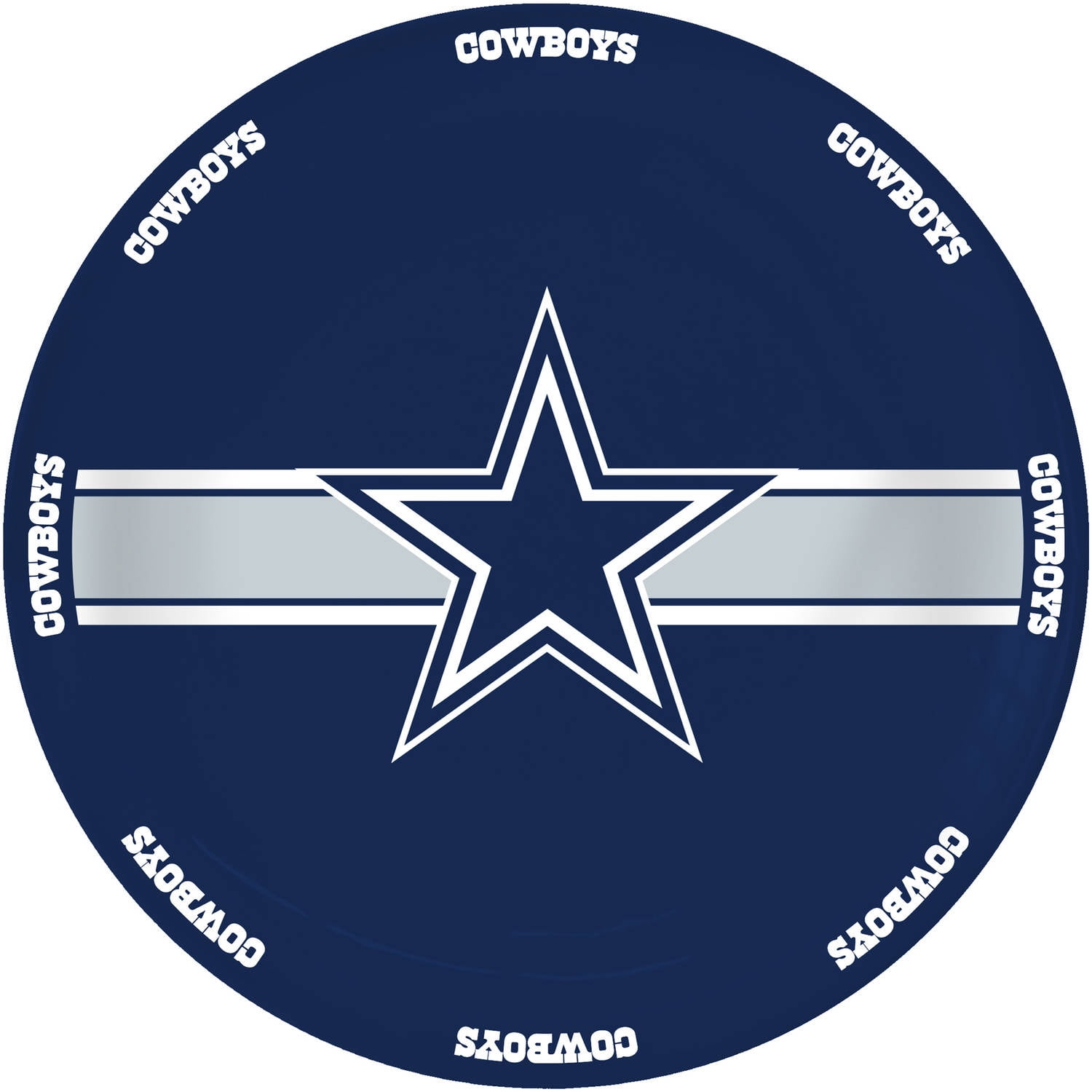 NFL Dallas Cowboys Ceramic Serving Plate