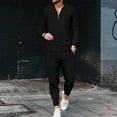thumbnail image 2 of Men Summer Outfits Man Tuxedo Full Body Suit for Men Modern Suits for Men Tuxedo Rentals Vest And Trousers Mens Suite Slim Fit My Man And Slim Fit Suit Mens 50r New Years Male Autumn Winter Black M, 2 of 9