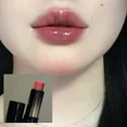 thumbnail image 5 of Jelly Mirror Water Lipstick Crystal Tea Russet Lip Glaze Tint Moisturizing Low Saturation Black Tube Brown Solid Lipgloss Makeup, 5 of 5