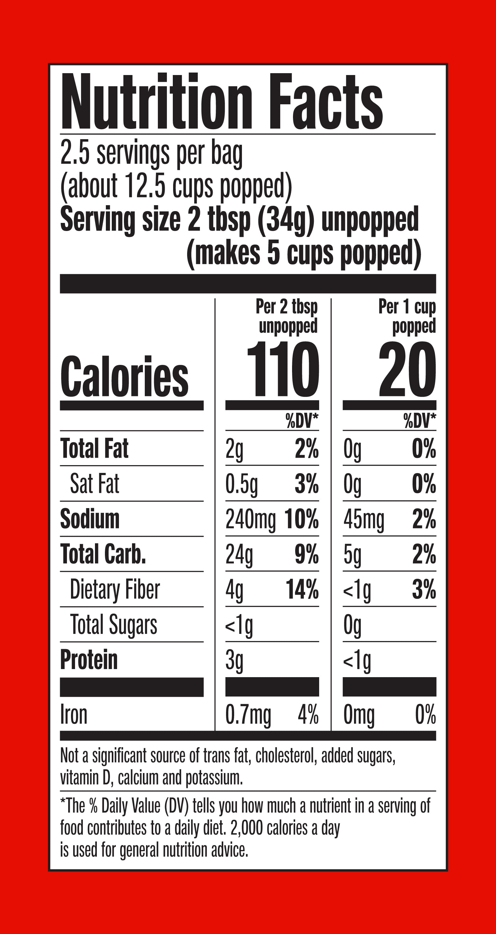 Jolly Time Butter & Sea Salt, Healthy Pop Microwave Popcorn, 3 oz, 24 Count  Gluten-Free