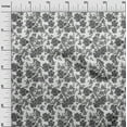 thumbnail image 2 of oneOone Tissu Popeline de Coton Imprimé Feuilles & Floral Ikat BTY 56 Pouces de Large, 2 of 4