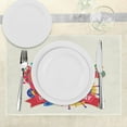 thumbnail image 3 of Ambesonne Fun Place Mats Set of 4, Greeting Gift Age 35, Standard Size, Multicolor, 3 of 6
