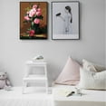 thumbnail image 3 of 16 x 20 Inch DIY Oil Painting on Canvas Paint by Number Kit Beautiful Flower, 3 of 8