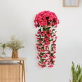 thumbnail image 5 of Fake Outdoor Flowers Hanging Plant, Fake Flowers for Outdoors, Hanging Plants Hanging Faux Flowers, Cheap Artificial Flowers, 5 of 5