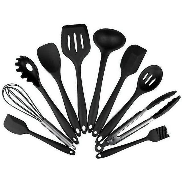 Silicone Kitchenware Set 10 piece non-stick cookware set Kitchen tools Baking utensils silicone kitchen gadgets