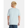 thumbnail image 3 of No Boundaries Standard Fit Cotton Tee with Short Sleeves, Men's and Big Men's XS-5XL, 3 of 5