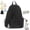 Black, variant on Wings Backpack, Women Fashion School Bag