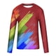 thumbnail image 4 of Blusas y camisas de manga larga con cuello redondo para hombre, blusas casuales de cuello redondo y manga larga, camisetas estampadas, blusas para hombre, 4 of 4