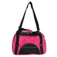 thumbnail image 1 of Portable Cat Carrier Bag, 20.7" x 9.5" x 13.5" Soft-Sided Pet Travel Size Carrier Bag w/ Breathable Mesh, Adjustable Safe Sling Carrier Bag for Small-Medium Sized Cats Dogs up to 13 lbs, L, S8869, 1 of 7