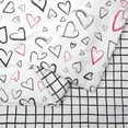thumbnail image 3 of Urban Playground Kids and Teens Roxy Hearts Black and Pink 2-Piece Comforter Set, Twin/Twin XL, 3 of 6